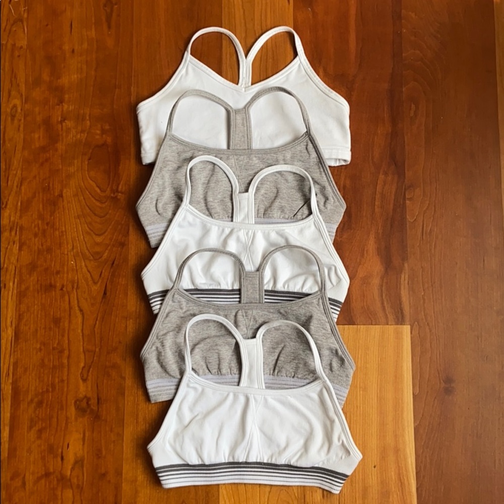 5, Athleta Girls, Sports Bras (Size M/8-10) Bundle